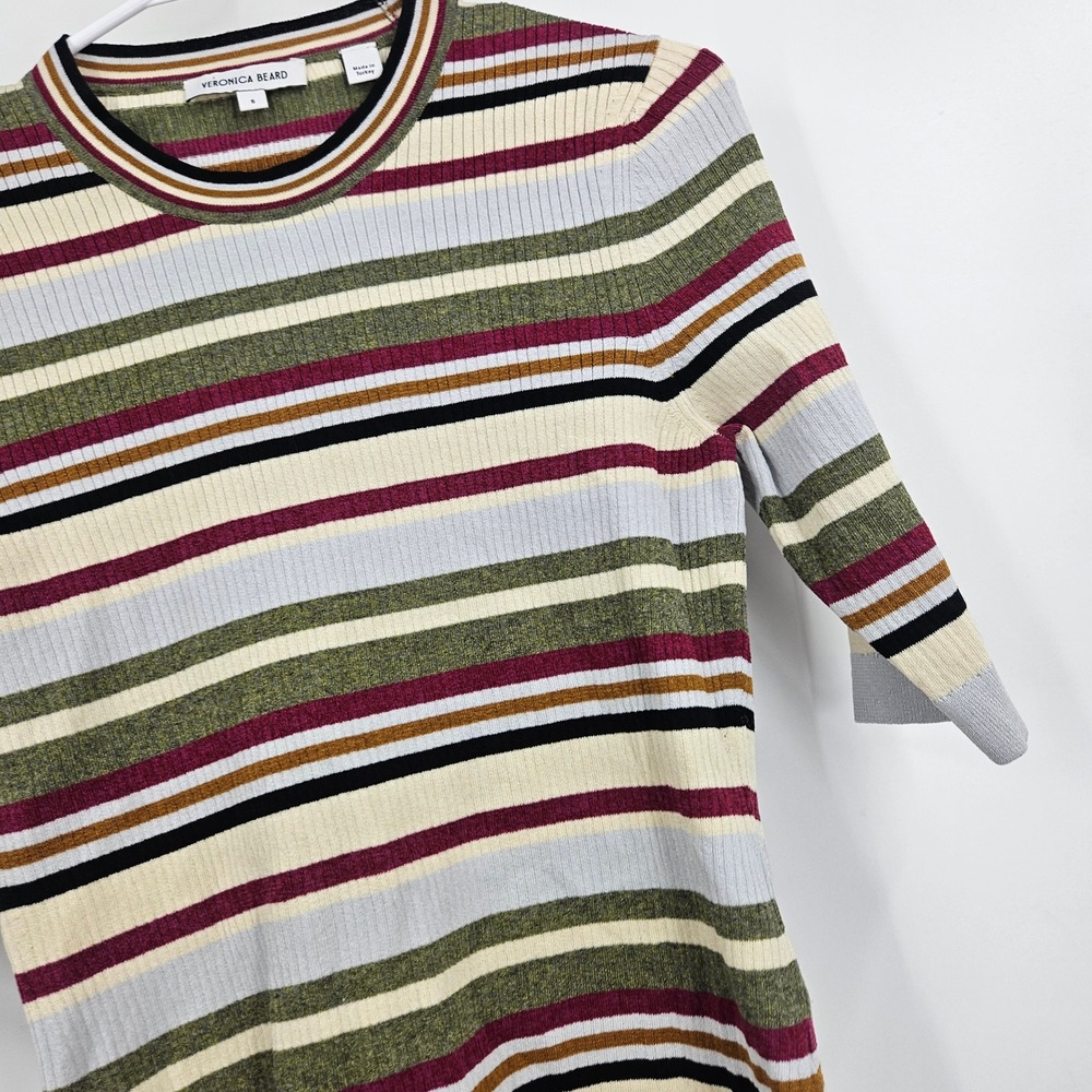 Veronica Beard Pullover Sweater Multicolor Knit S… - image 2